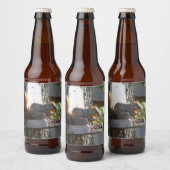 Eichhörnchen Bierflaschenetikett (Flaschen)