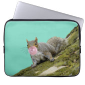 Eichhörnchen bläst Bubblegum Blase Animal Foto Laptopschutzhülle (Vorderseite)