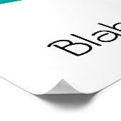 Eichhörnchen-Bleistift-Poster Poster (Ecke)