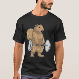 Eichhörnchen-Bodybuilding Dumbbells T-Shirt