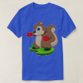 Eichhörnchen Boxer Boxhandschuhe Boxen T-Shirt (Design vorne)