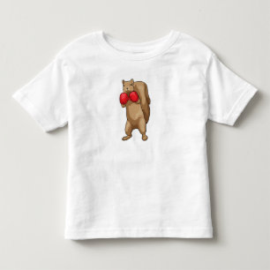 Eichhörnchen Boxer Boxhandschuhe Kleinkind T-shirt