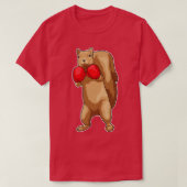 Eichhörnchen Boxer Boxhandschuhe T-Shirt (Design vorne)