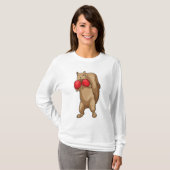 Eichhörnchen Boxer Boxhandschuhe T-Shirt (Vorne ganz)