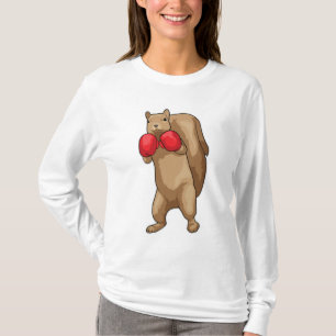 Eichhörnchen Boxer Boxhandschuhe T-Shirt
