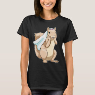 Eichhörnchen Brautschleier Hochzeit T-Shirt