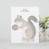 Eichhörnchen Briefbogen (Stehend Vorderseite)