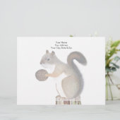 Eichhörnchen Briefkopf (Stehend Vorderseite)