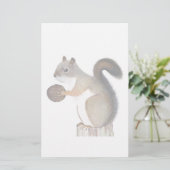 Eichhörnchen Briefpapier (Stehend Vorderseite)