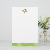 Eichhörnchen! Briefpapier (Stehend Vorderseite)