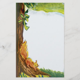Eichhörnchen - Briefpapier