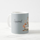 Eichhörnchen Bücher Kaffeetasse (Vorderseite Links)