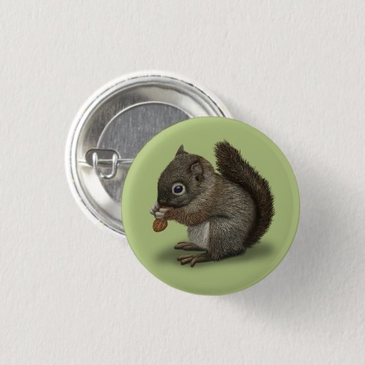 Eichhörnchen Button (Vorne & Hinten)