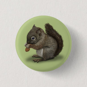 Eichhörnchen Button