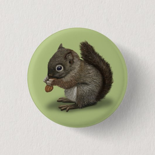 Eichhörnchen Button (Vorderseite)