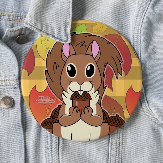 Eichhörnchen - button (Beispiel)