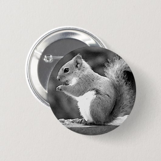 Eichhörnchen Button (Vorne & Hinten)