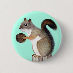 Eichhörnchen Button