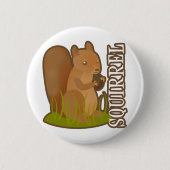 Eichhörnchen Button (Vorderseite)