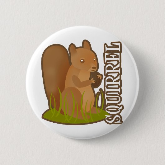 Eichhörnchen Button (Vorderseite)