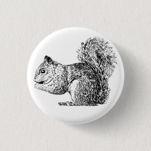 Eichhörnchen Button (Vorderseite)