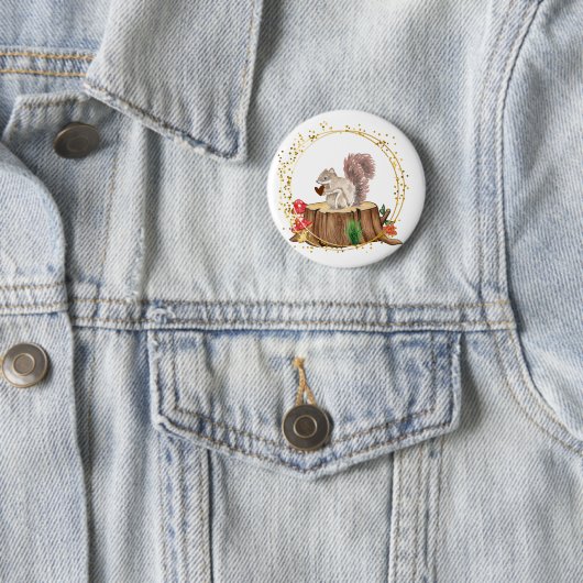 Eichhörnchen Button (Beispiel)
