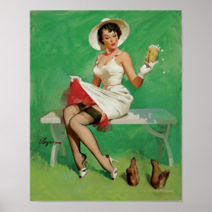 Eichhörnchen Button Up Poster