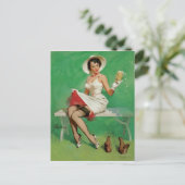 Eichhörnchen Button Up Postkarte (Stehend Vorderseite)