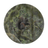 Eichhörnchen-Camouflage Schneidebrett (Vorderseite)