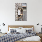 Eichhörnchen Canvas Print Leinwanddruck (Insitu (Schlafzimmer))