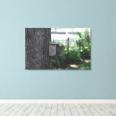 Eichhörnchen Canvas Print Leinwanddruck (Insitu (Holzboden))