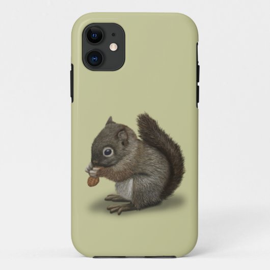 Eichhörnchen Case-Mate iPhone Hülle (Rückseite)