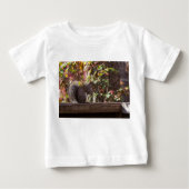Eichhörnchen Chow Time Baby T-shirt (Vorderseite)
