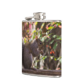 Eichhörnchen Chow Time Flachmann (Links)