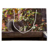 Eichhörnchen Chow Time Große Geschenktüte (Vorderseite)