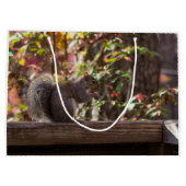 Eichhörnchen Chow Time Große Geschenktüte (Rückseite)