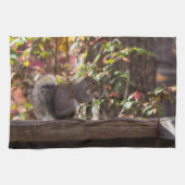 Eichhörnchen Chow Time Küchentuch (Horizontal)