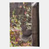 Eichhörnchen Chow Time Küchentuch (Vertikal)