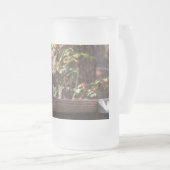 Eichhörnchen Chow Time Mattglas Bierglas (VorderseiteRechts)