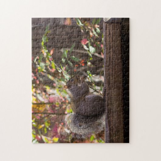 Eichhörnchen Chow Time Puzzle (Vertikal)