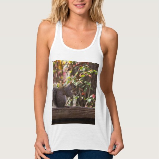 Eichhörnchen Chow Time Tank Top (Vorderseite)