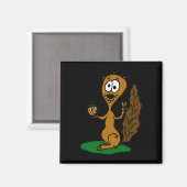 eichhörnchen comic magnet (Vorderseite/Rückseite)