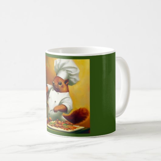 Eichhörnchen Cooking Stir Fry Kaffeetasse (VorderseiteRechts)