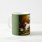 Eichhörnchen Cooking Stir Fry Kaffeetasse (Vorderseite Links)