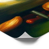 Eichhörnchen Cooking Stir Fry Poster (Ecke)