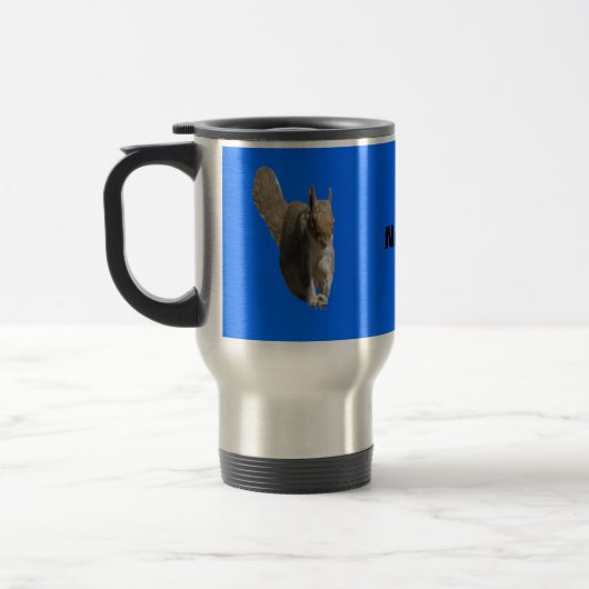 Eichhörnchen Custom Travel Mug Reisebecher (Links)