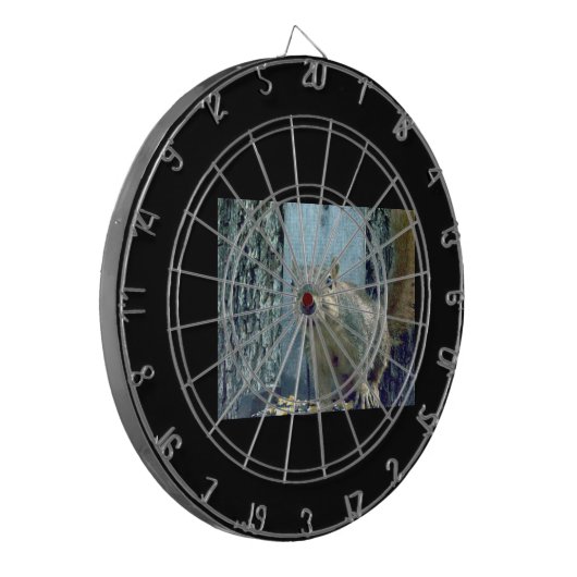 Eichhörnchen Dartscheibe (Vorderseite Links)