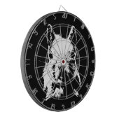 Eichhörnchen Dartscheibe (Vorderseite Links)