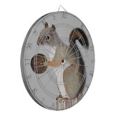 Eichhörnchen Dartscheibe (Vorderseite Links)