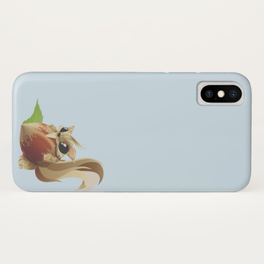 Eichhörnchen, das Haselnuss hält Case-Mate iPhone Hülle (Rückseite (Horizontal))